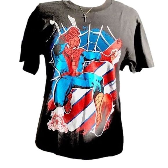 SPIDER MAN T-SHIRT SIZE 14-16 - Picture 1 of 4
